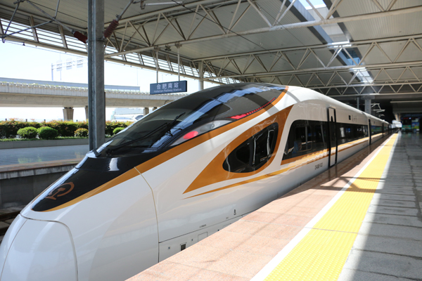 全國鐵路今調圖：合肥開出首列“復興號”