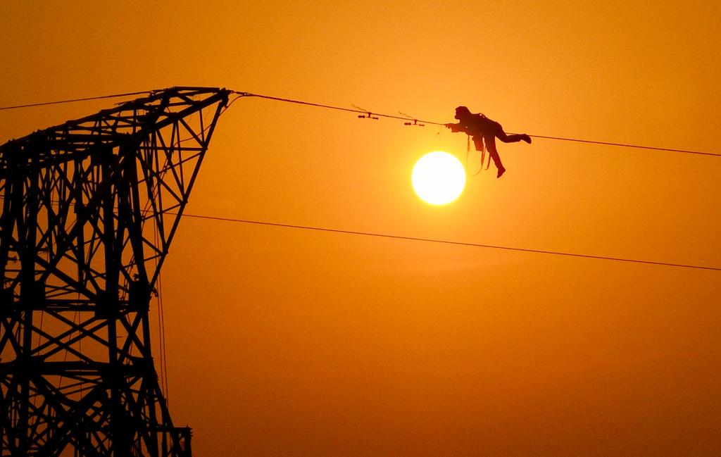 安徽香澗至鷺島500千伏線路工程實現主體完工