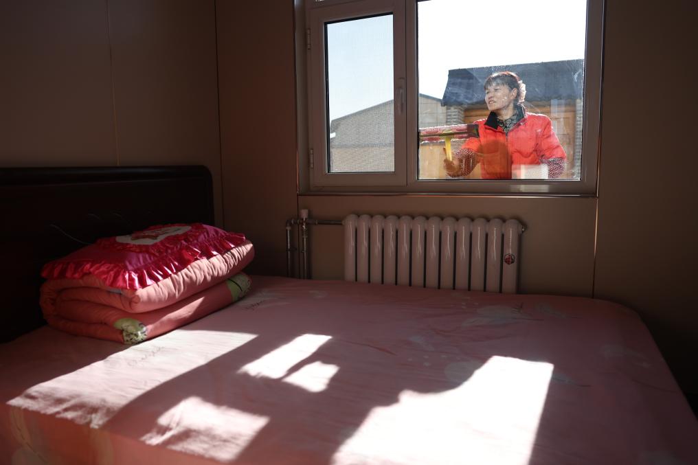 甘肅榆中受災群眾陸續搬進新居