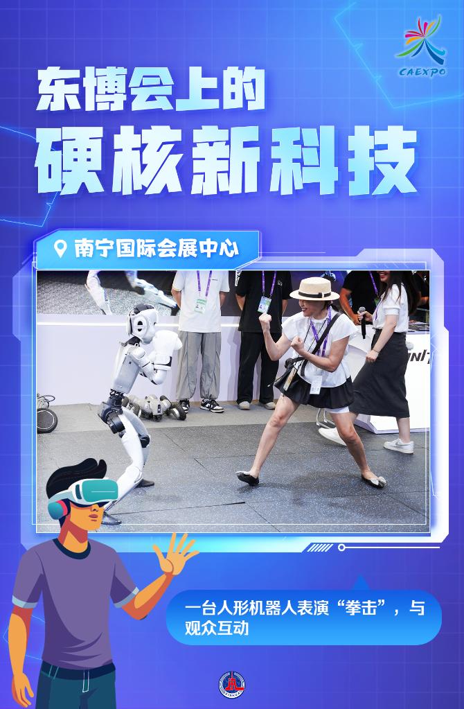 （圖表·海報）東博會上的硬核新科技