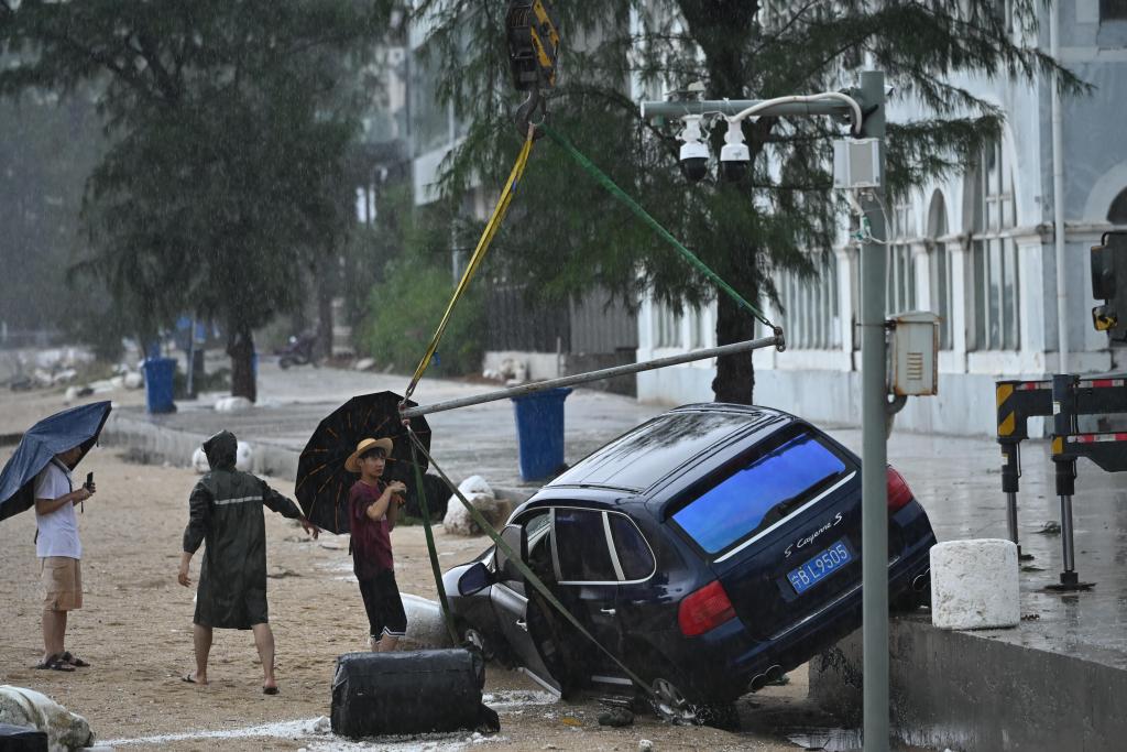颱風“麥德姆”再次登陸 廣西全力應對