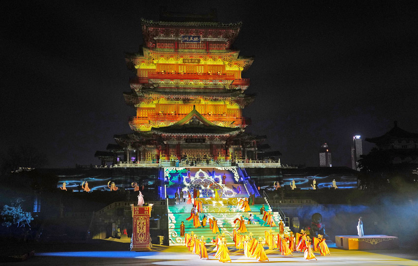 등왕각 주제 대형 실경 공연 난창서 선보여