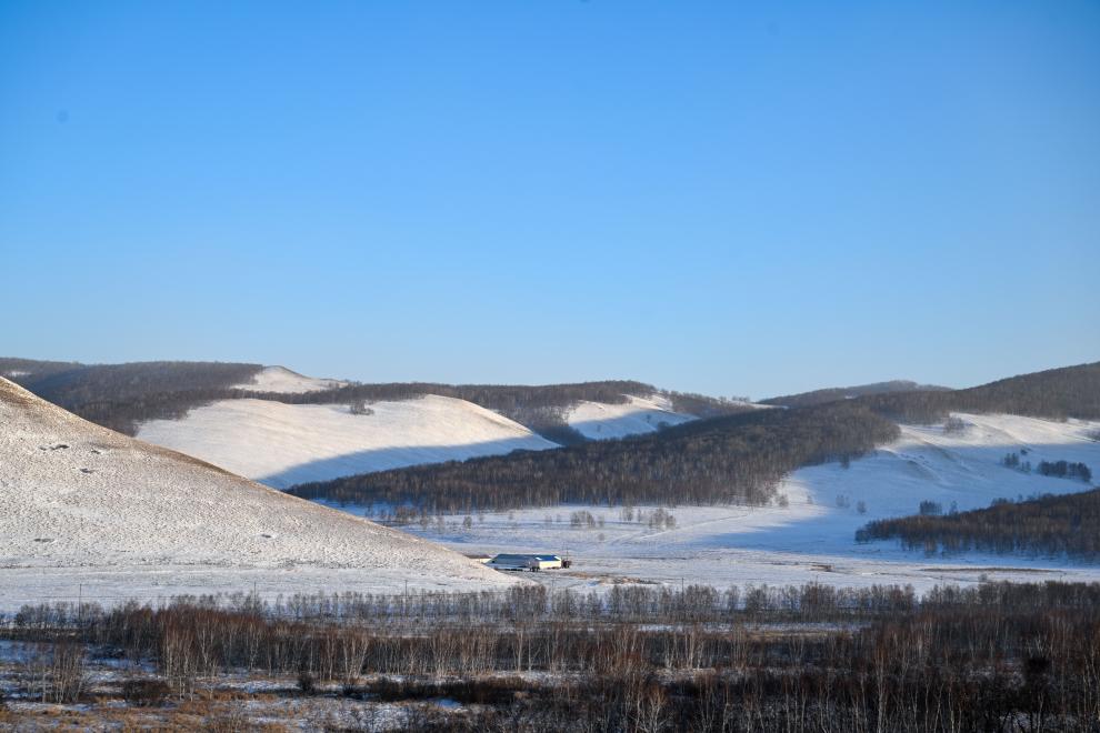 林海雪原 美如畫卷