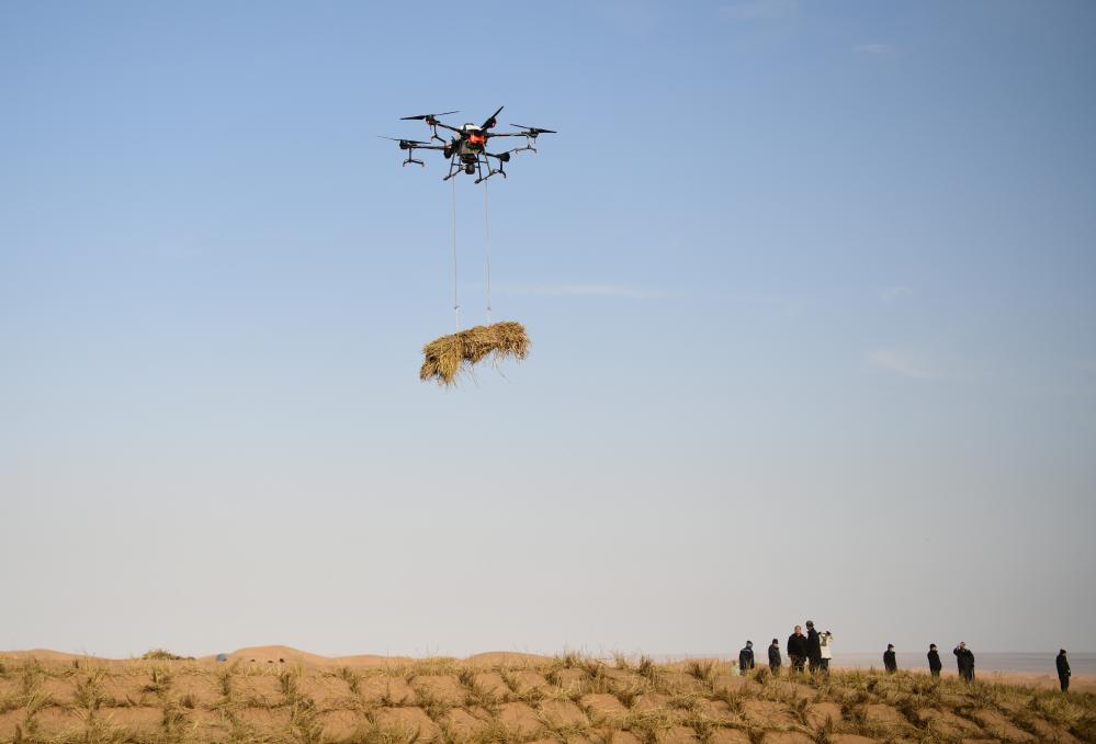 內蒙古阿拉善盟累計治沙超1億畝