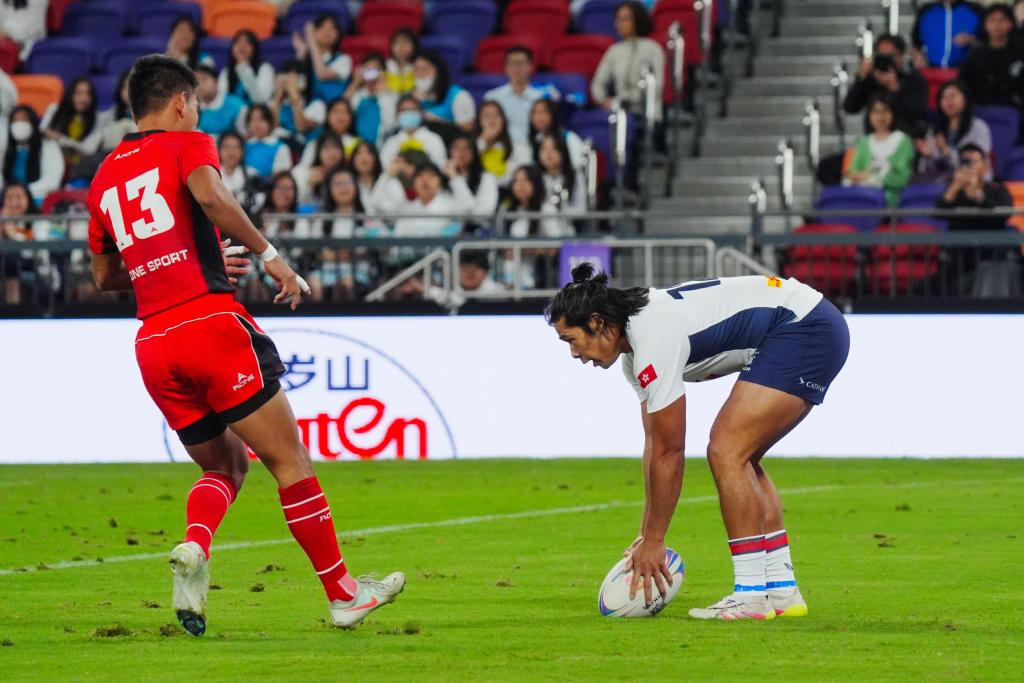 全運會丨7人制橄欖球——男子小組循環賽：香港隊勝內蒙古隊