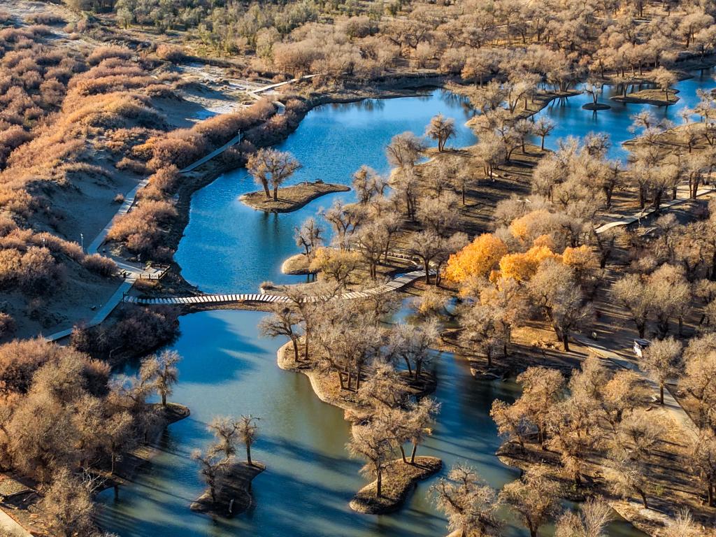 內蒙古：碧波重現居延海