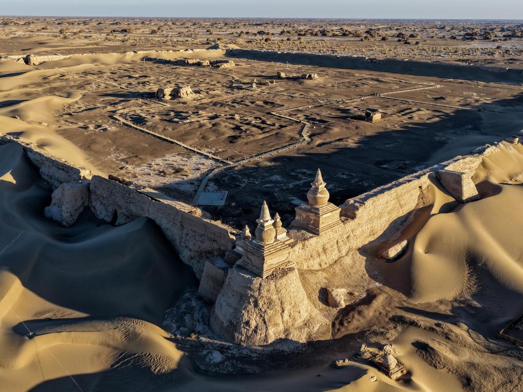 “活”起來的千年居延古城