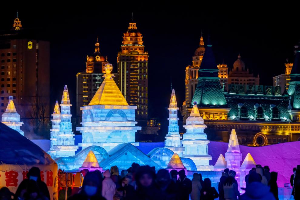 第二十二屆中國·滿洲裏中俄蒙國際冰雪節開幕