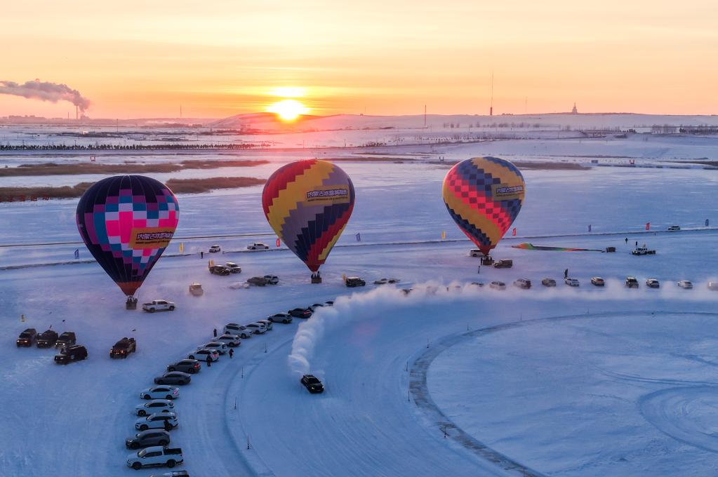 內蒙古冰雪英雄會在呼倫貝爾開幕