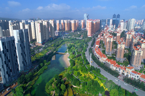 西寧城西：為群眾編一個幸福的“中國結”