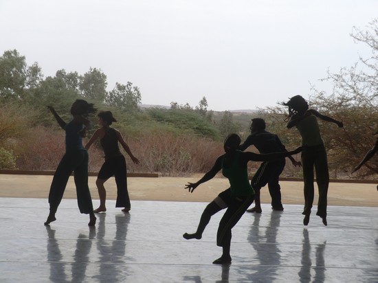 Students’ Dance Rehearsal at Sand School