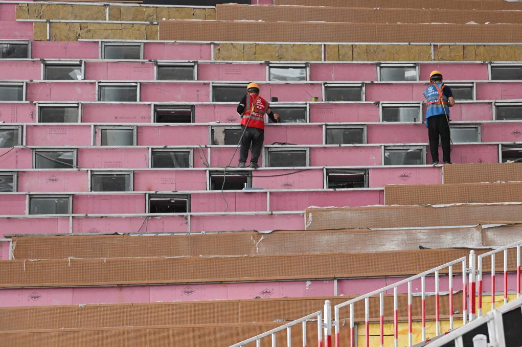 高質量發展調研行丨北京城市副中心三大建築建設正酣