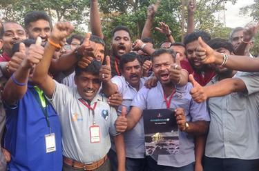 印度“月船3號”探測器在月球南極着陸