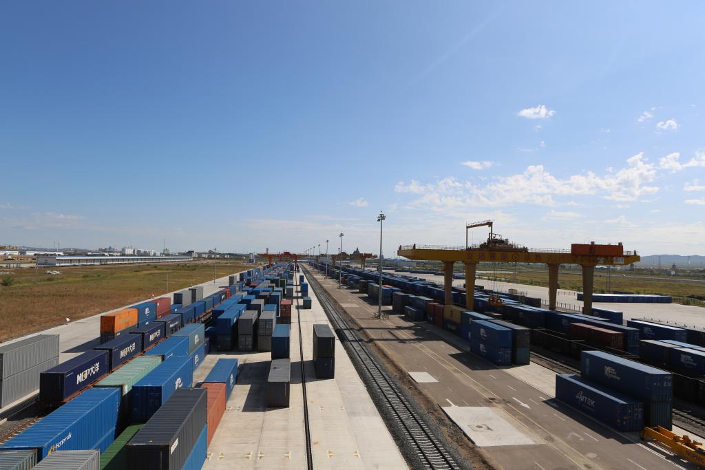 滿洲裏鐵路口岸：當好“一帶一路”東通道“保障員”