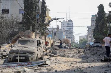 巴勒斯坦衞生部門：以軍襲擊已致加沙地帶近500人死亡