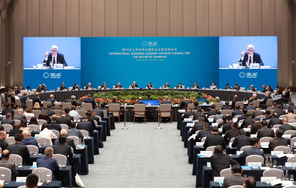 第35次上海市市長國際企業家諮詢會議舉行