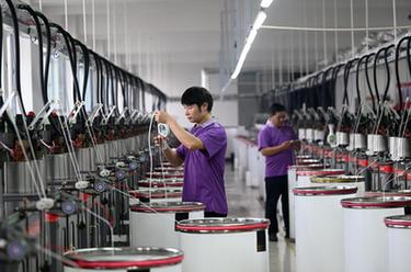 河北白溝：外貿訂單生産忙