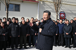 習近平在北京河北考察災後恢復重建工作
