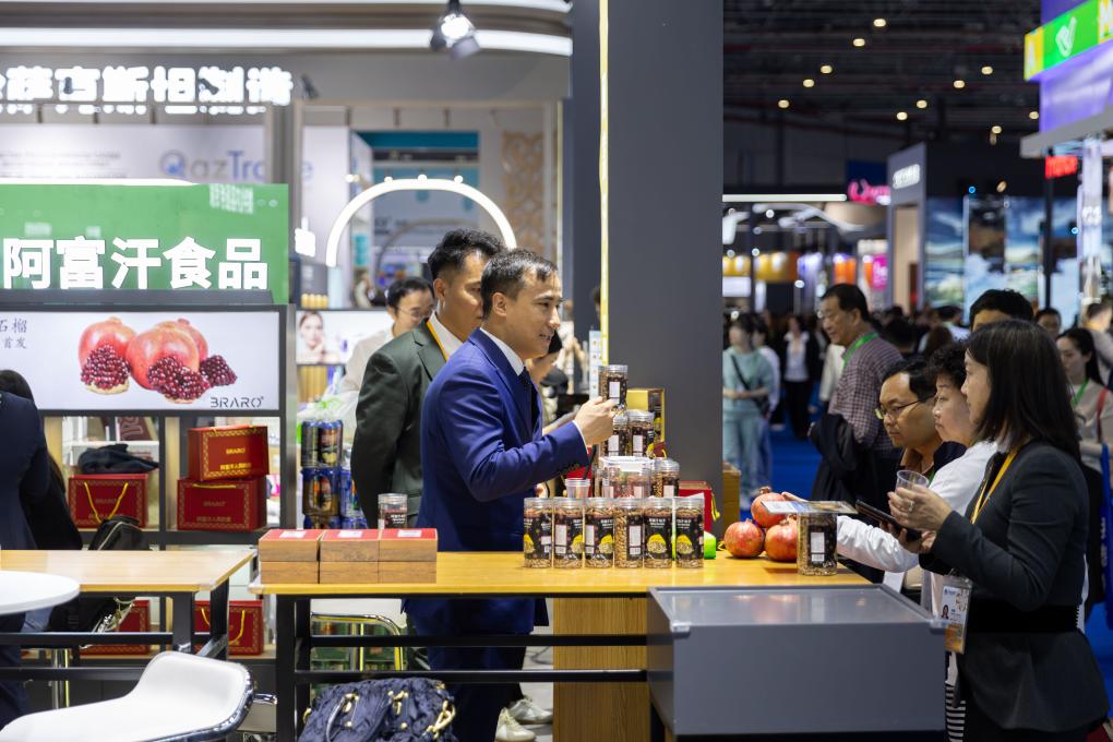 阿富汗小夥再赴進博之旅