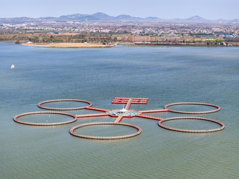 江蘇連雲港：石梁河水庫繪“幸福河湖”新畫卷