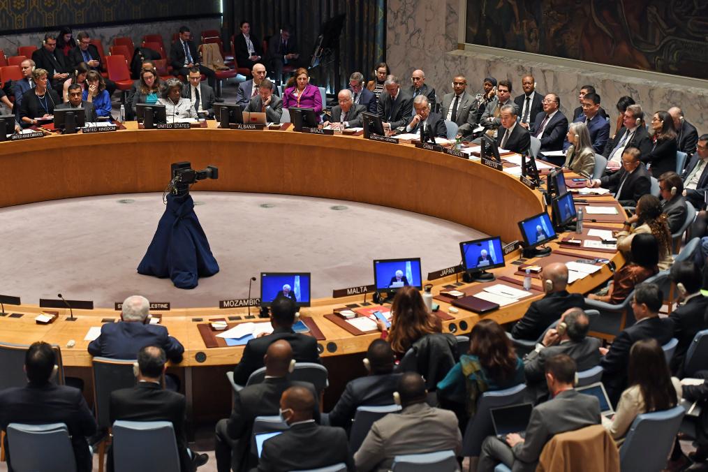 中方主持安理會巴以問題高級別會議