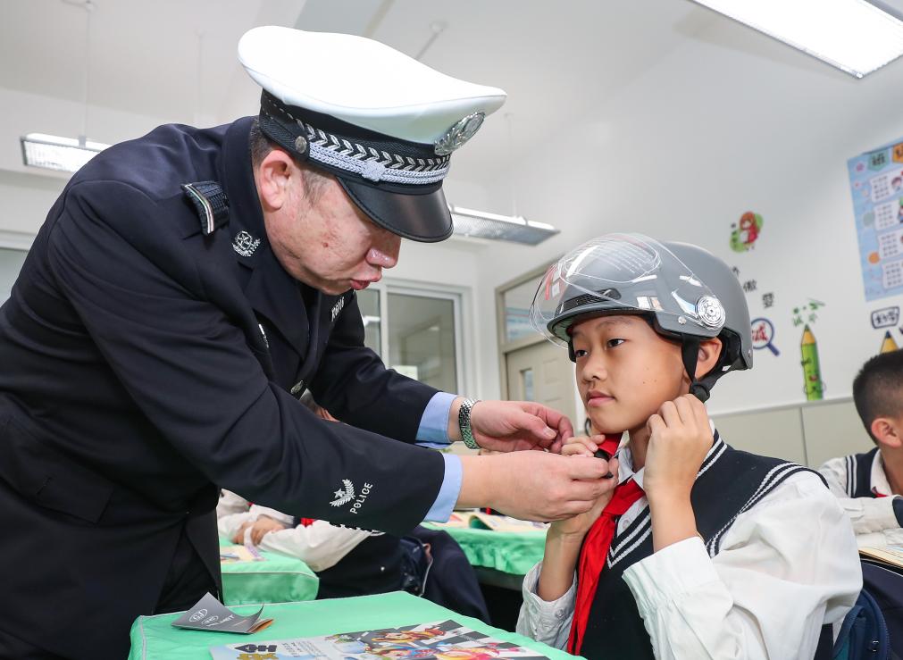 遼寧瀋陽：交通安全教育進校園