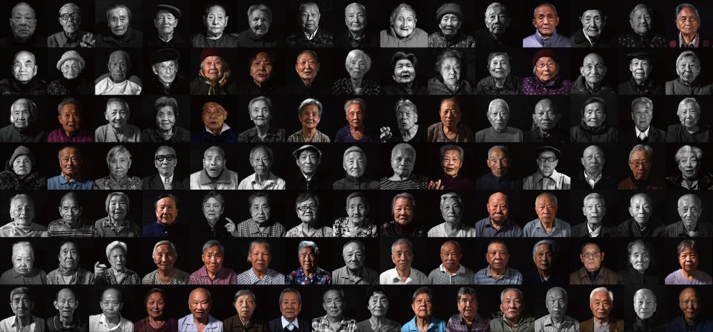 新華全媒+丨2023南京大屠殺倖存者百人群像實錄