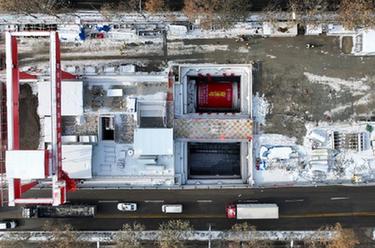 京冀首條跨省域城軌河北段盾構機全部始發