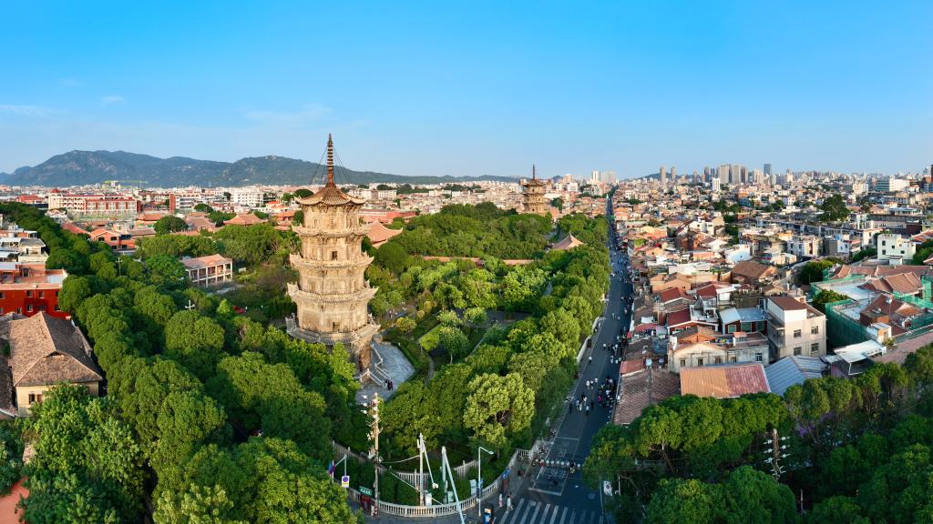 新華全媒+丨天空之眼瞰祖國&mdash;&mdash;瞰閩南海絲文脈