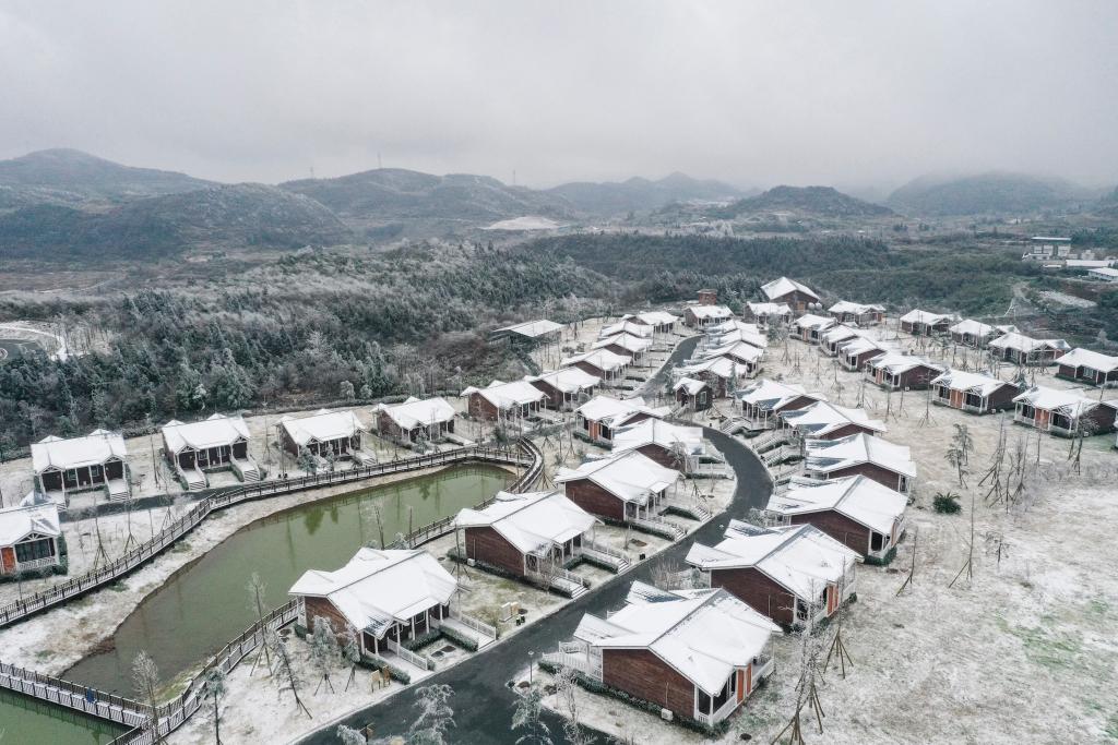 美麗中國｜重慶川河蓋：雪後美如畫
