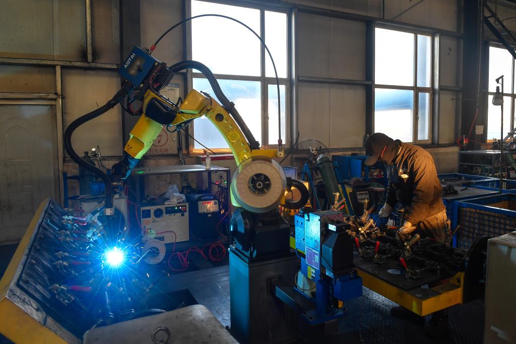 吉林四平：冬日農機生産忙