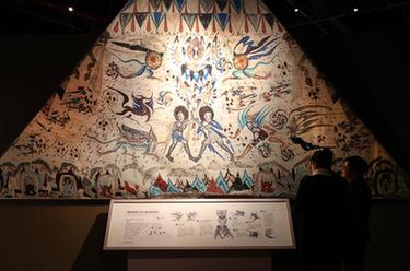 “敦煌星空”展在上海天文館開幕