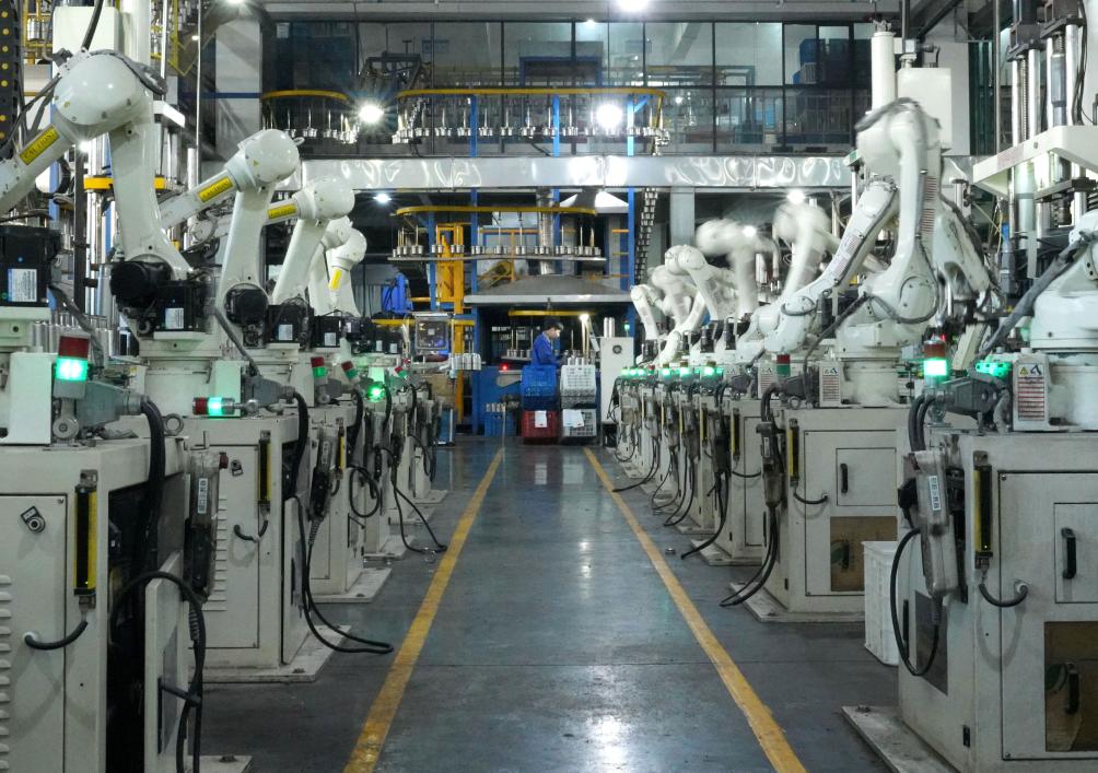 浙江永康：保溫杯企業生産忙