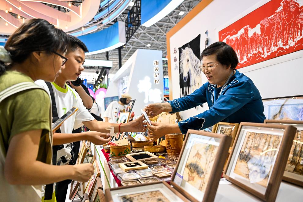 第九屆內蒙古自治區文化産業博覽交易會在呼和浩特舉辦
