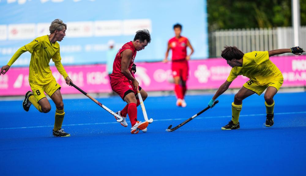 全運會丨曲棍球——男子四分之一決賽：內蒙古勝江蘇