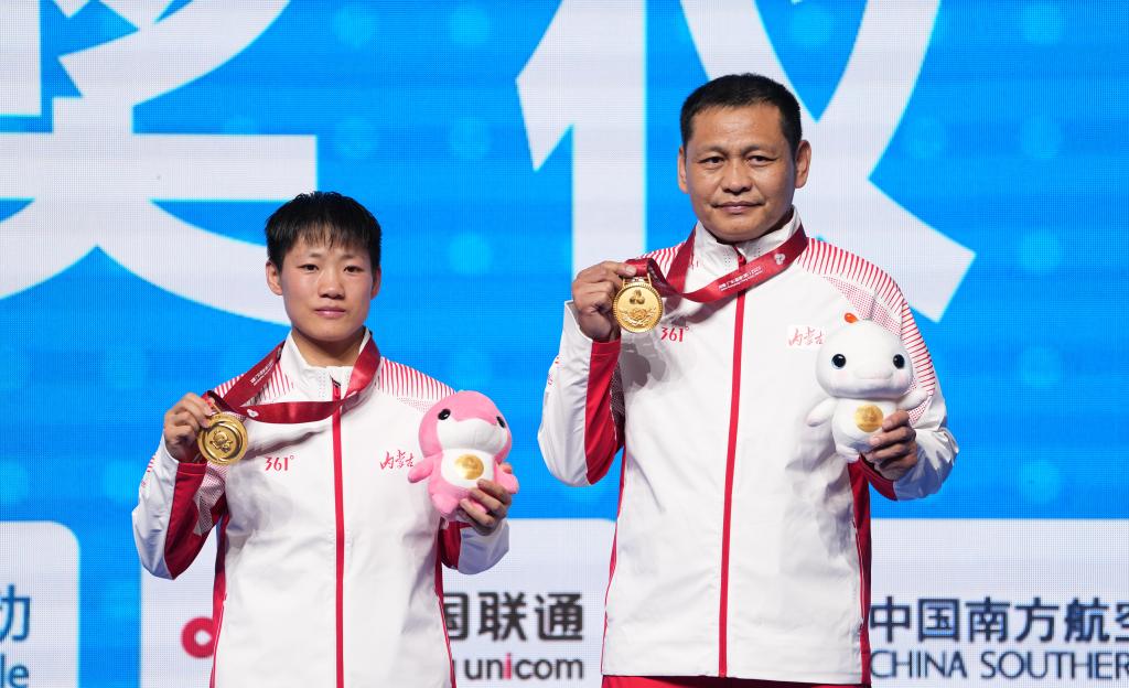 全運會｜拳擊——女子54公斤級決賽：內蒙古隊趙軒奪冠