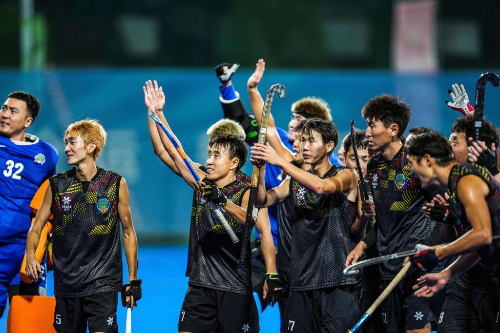 全運會丨曲棍球——男子半決賽：內蒙古隊勝甘肅隊