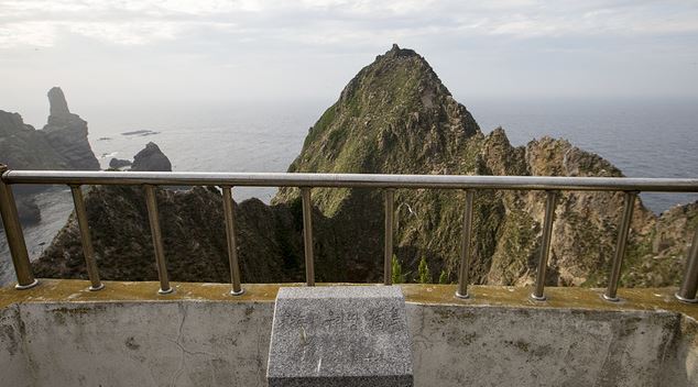 韓媒記者拍攝獨島迎接光復70周年