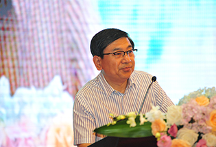 五得利麵粉集團有限公司董事長丹志民發表主旨演講