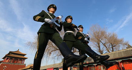 勇ましくて格好いい！　中國の軍人