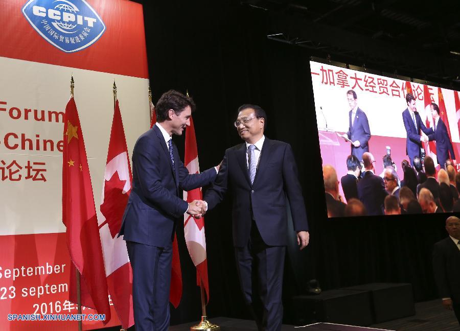 El primer ministro de China, Li Keqiang, aseguró el viernes en Montreal que su país está dispuesto a iniciar las conversaciones para un tratado de libre comercio (TLC) con Canadá, pues un acuerdo bilateral de esta índole beneficiará a las dos partes.