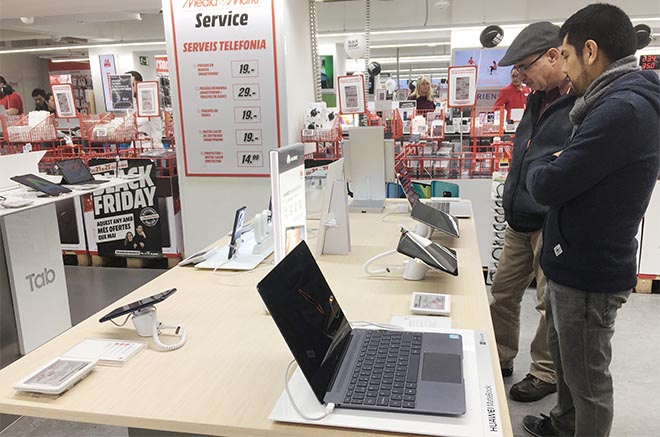 Más españoles aceptan marcas de alta tecnología chinas