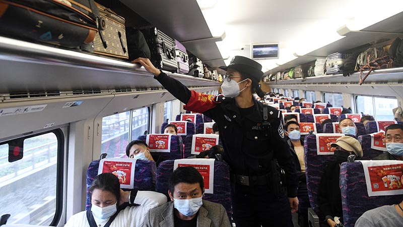 Comienza la temporada de viajes "chunyun"